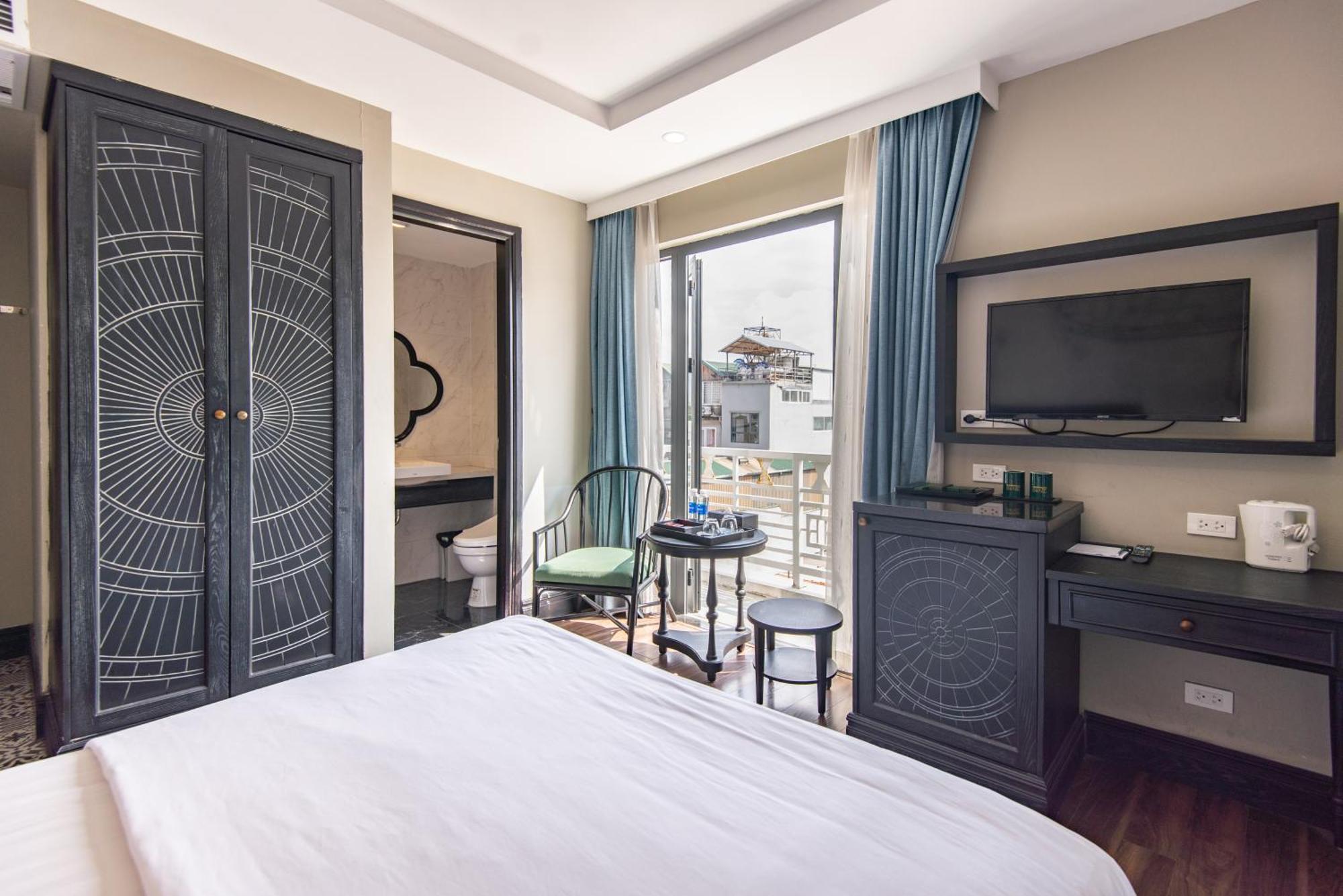 22Land Residence Hotel & Spa 52 Ngo Huyen Hanoi Exterior foto