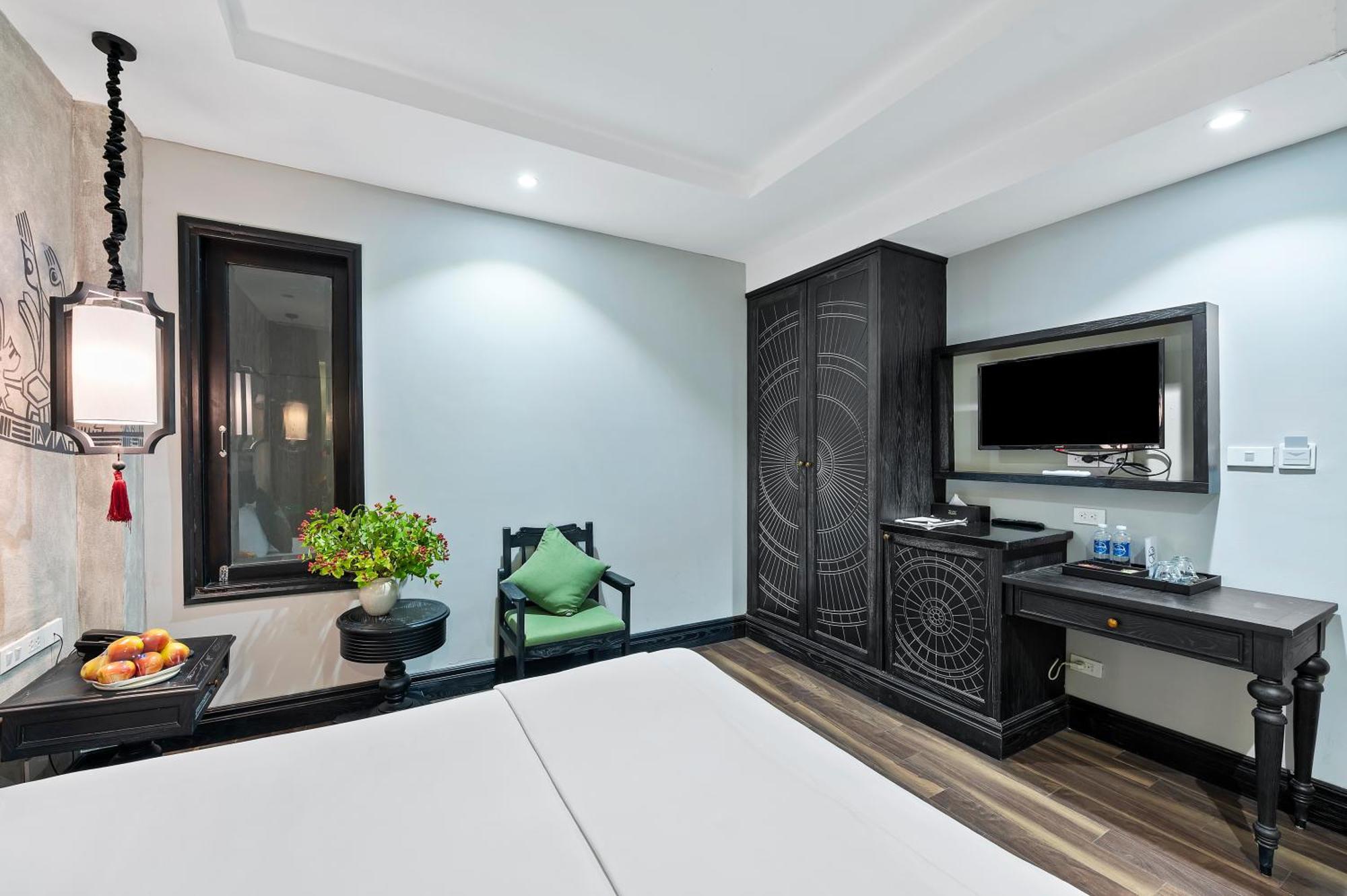 22Land Residence Hotel & Spa 52 Ngo Huyen Hanoi Exterior foto