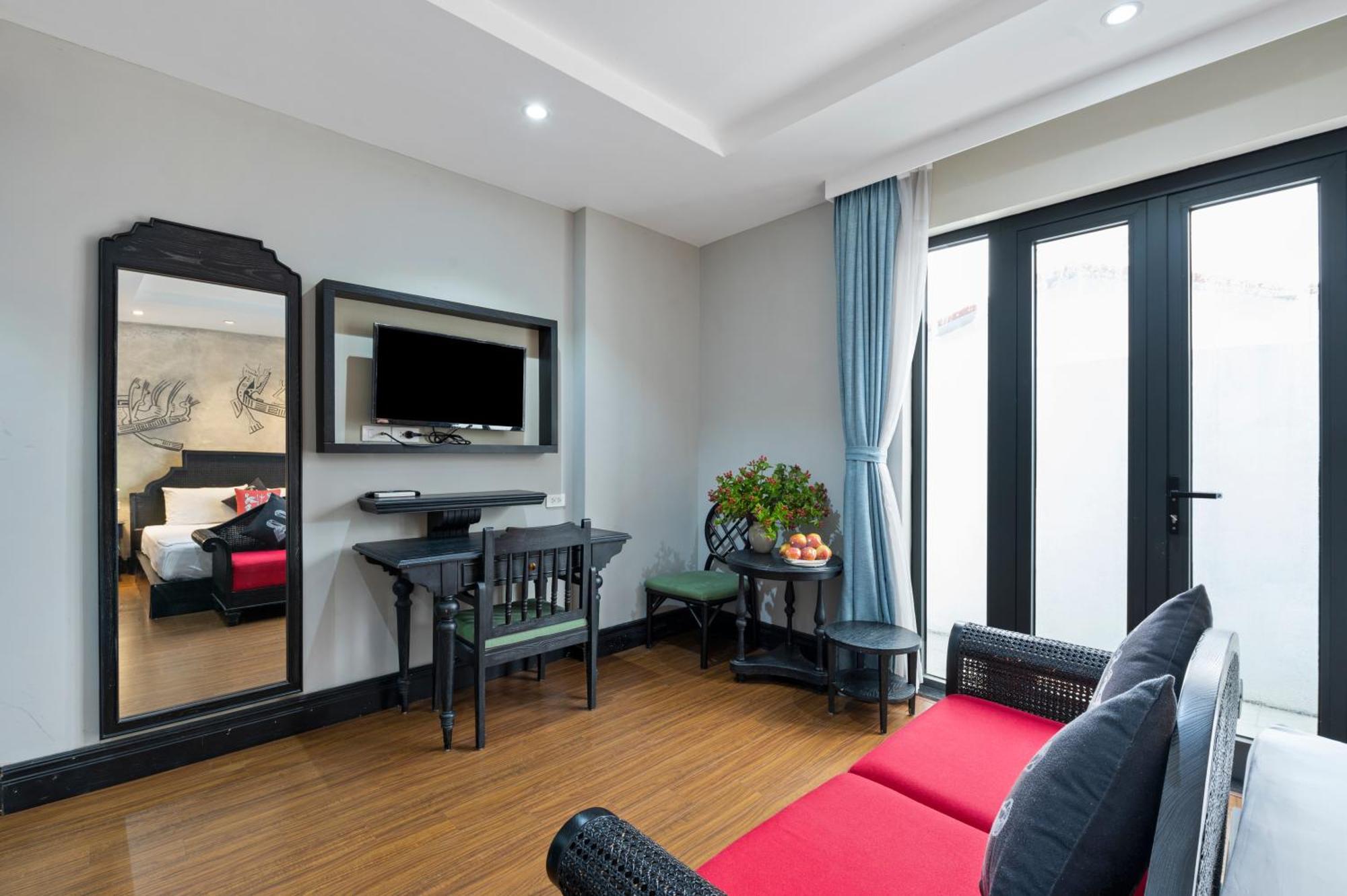 22Land Residence Hotel & Spa 52 Ngo Huyen Hanoi Exterior foto