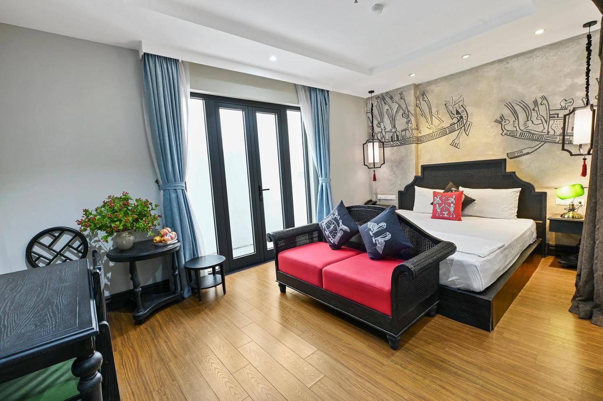 22Land Residence Hotel & Spa 52 Ngo Huyen Hanoi Exterior foto